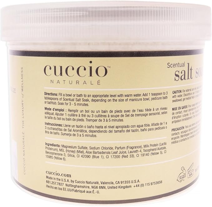 Cuccio Naturale Scentual Salt Soak - Image 2