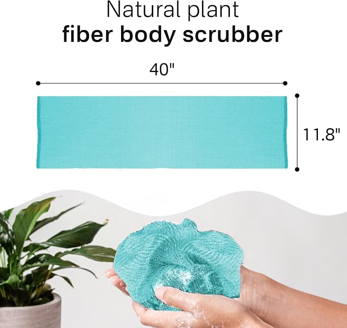 Yiclick Exfoliating Washcloth Towel- Exfoliating Body Scrubber Exfoliator - Image 5
