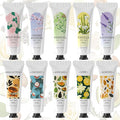 spa luxetique 10 Pack Hand Cream Gifts Set Hand Lotion Dry Cracked Travel Size by spaluxetique