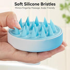 HEETA Scalp Massager Hair Growth, Soft Silicone Scalp Scrubber Shampoo Brush - Image 4