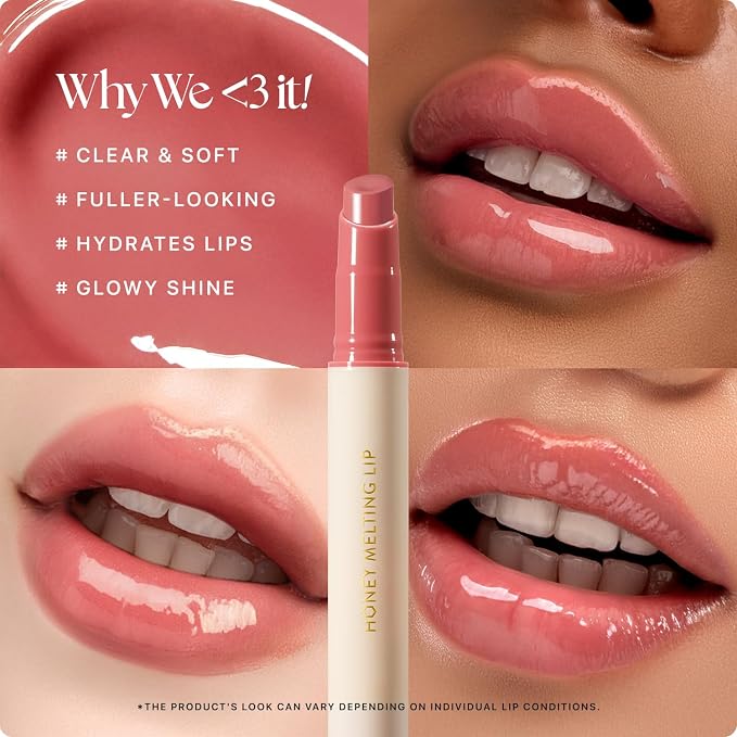 Nature Republic HONEY MELTING LIP SOFT LIP STICK, Hydrating Gloss, Moisturizing - Image 3
