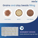 REVIX Microwave Heating Pad, 6 * 12" Multipurpose Heating Pad Microwavable - Image 5