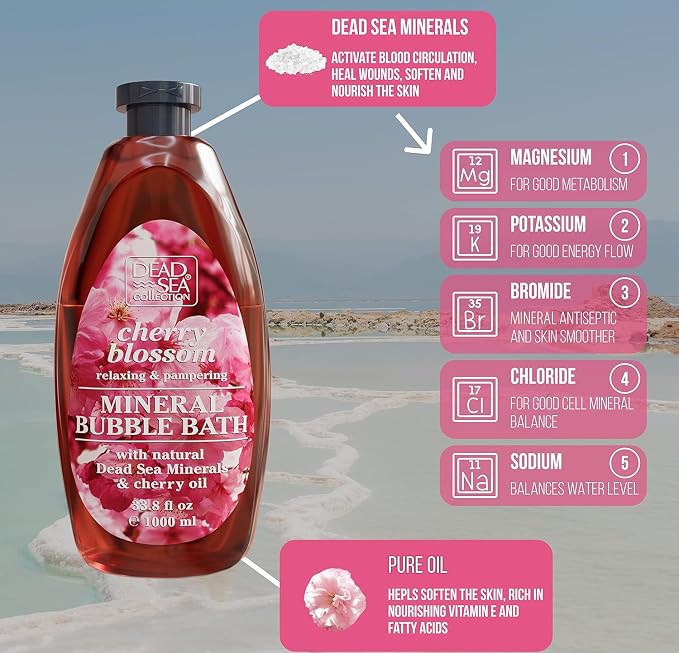 Dead Sea Collection Bubble Bath - Image 2