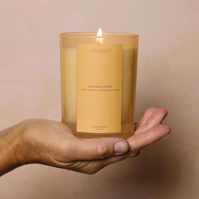 Orange, Cedarwood & Clove Scented Candle | 11oz, 60 Hour Burn | Natural Soy Wax - Image 5