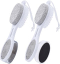 Foot Scrubber Brush with Pumice Stone by YIOYOODA