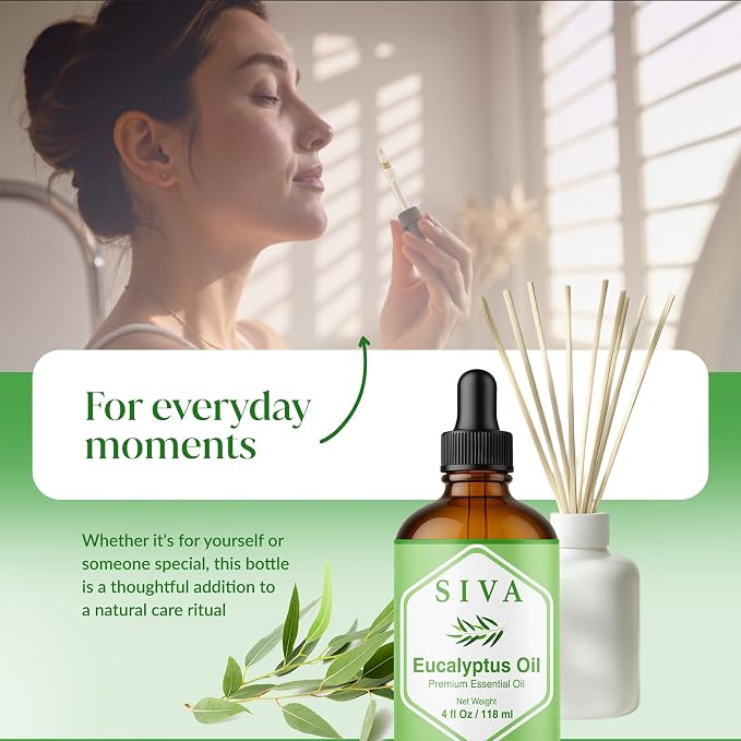 Siva Eucalyptus Essential Oil - Image 7