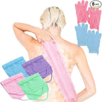 4Pcs Exfoliating Back Scrubber by Unknown