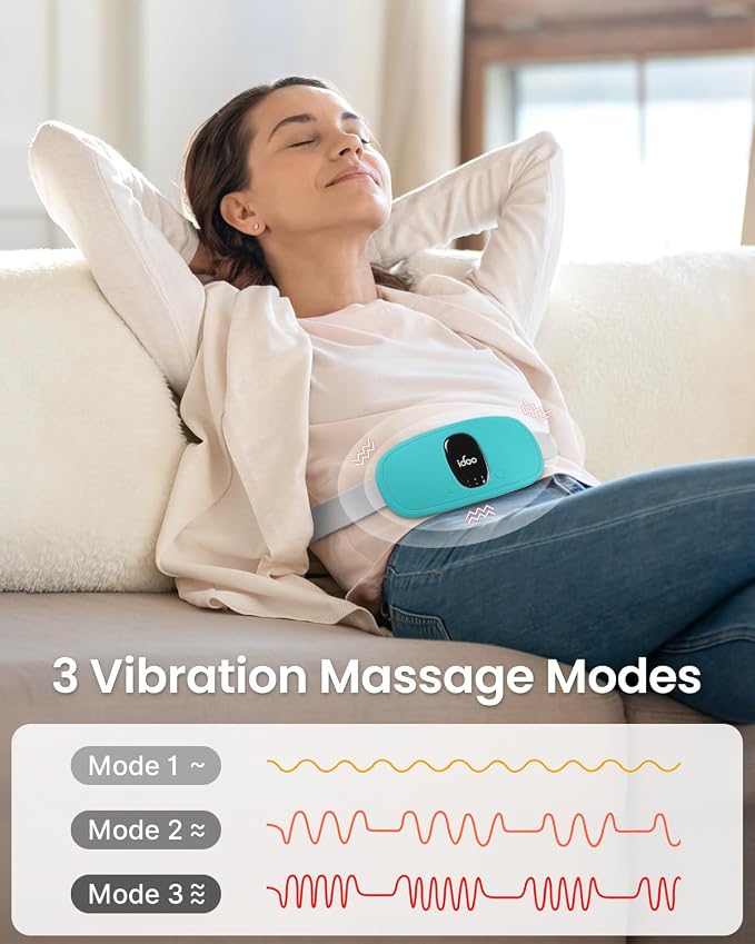 iDOO Heating Pad for Period Cramps, FSA Eligible Items Only List, Portable - Image 3