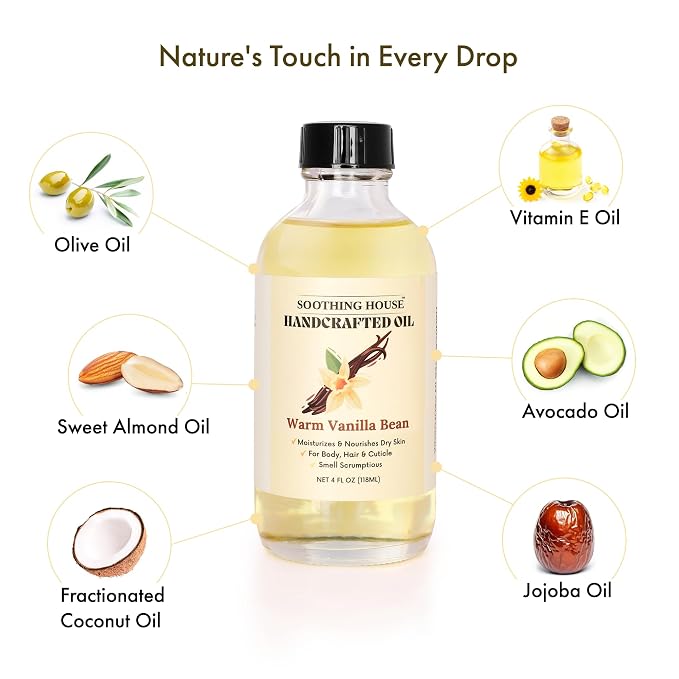 Warm Vanilla Bean Body Oil - Image 7