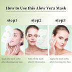 Face Masks Skincare Sheet Mask Aloe Vera Sheets Mask, Hydrating Face Masks - Image 6