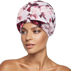 INNELO Luxury Shower Cap for Women Reusable Waterproof, Double Layered Shower by INNELOLifeChanger