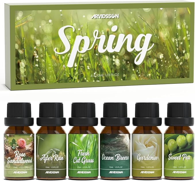 ARVIDSSON Spring Essential Oils Set, Natural Fragrance Oil by ARVIDSSON