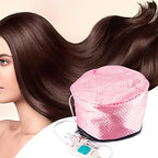Electric Hair Steamer Cap with Temperature Control, Removable Thermal Hair Care by LIARTY