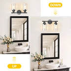 Unicozin 2 Light Vanity Lights, Bathroom Light Fixtures, Wall Lights - Image 2