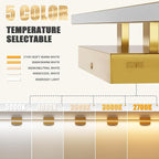 VOLISUN Modern Bathroom Vanity Light 48 inch, 30W Dimmable 5CCT Led Bathroom - Image 3
