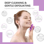 BEAUTAIL Silicone Face Scrubber 2 Pack, Manual Facial Cleansing Brush, Gentle - Image 4