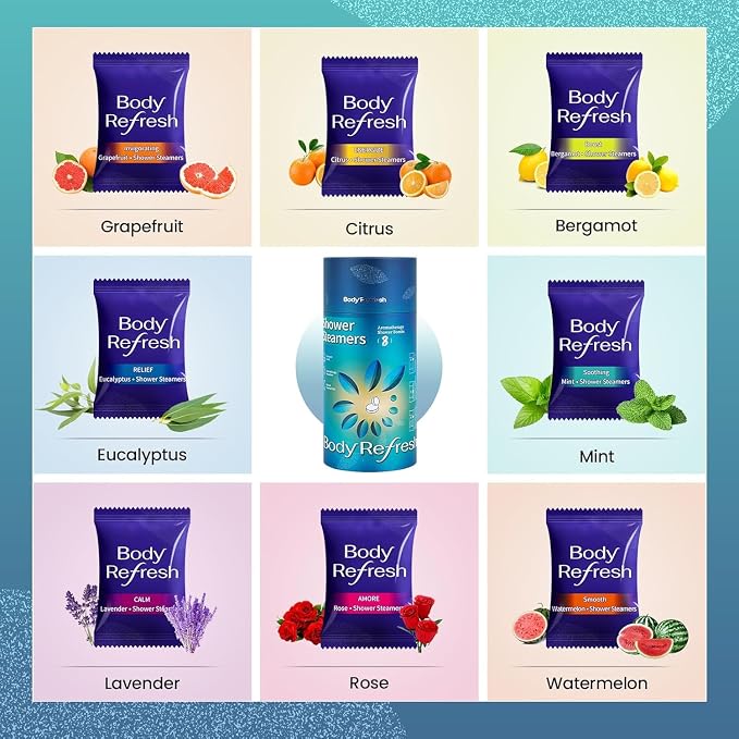 BodyRefresh Shower Steamers Aromatherapy 8 Pack - Image 5
