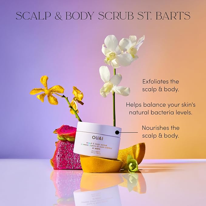 OUAI Scalp & Body Scrub, St. Barts Travel Size - Image 5