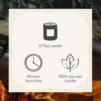 Hotel Lobby Aspen Candle – Luxury Hand-Poured 9.75oz Soy Wax - Image 4