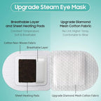 BeHoomi 20Packs Steam Eye Mask, Heated Eye Mask Warm Compress - Image 4