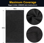 UNIMADE Salon Towels 2 Pack, Microfiber Barber Towels Bulk, Hair-Drying Cloth - Image 2