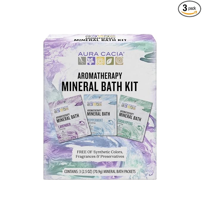 Aura Cacia Mineral Bath Kit by AuraCacia