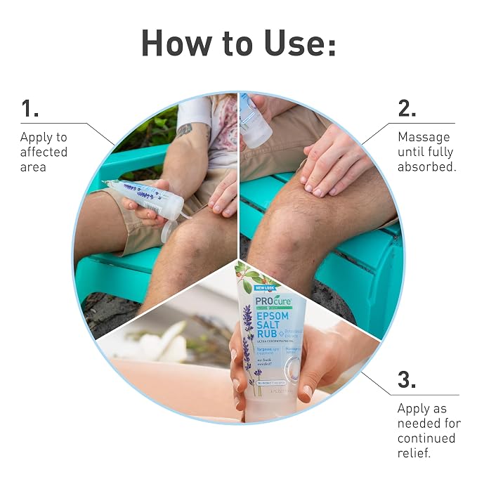 PROcure Epsom Salt Rub Gel – Concentrated Muscle Relief - Image 4