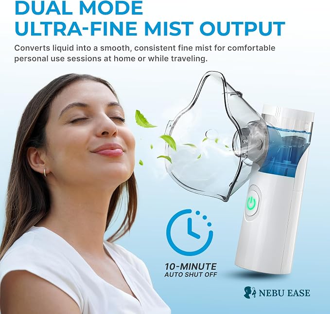 Nebu Ease Portable Facial Steamer & Personal Fine Mist Device – Handheld - Image 2