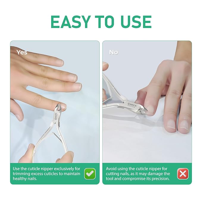 Professional Cuticle Trimmer Nail Cuticle Cutter Stainless Steel Cuticle Nippers - Image 9