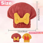 2 Pack Ultra Absorbent Hair Quick Drying Towel - Image 2