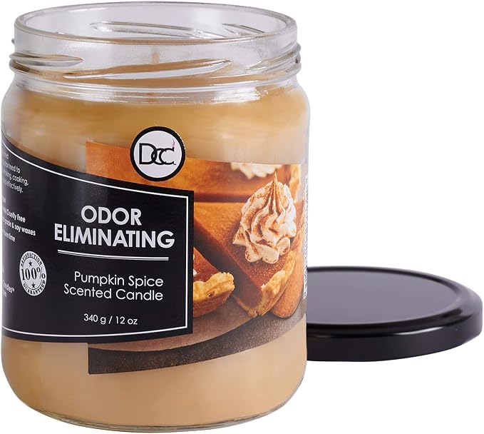 Pumpkin Spice Odor Eliminating Highly Fragranced Candle - Image 2