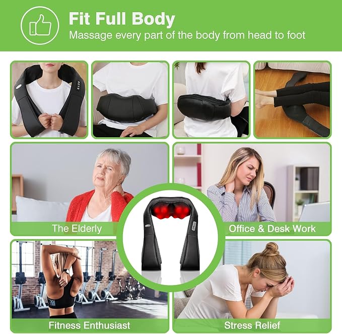cotsoco Cordless Shiatsu Neck and Shoulder Massager - Image 8
