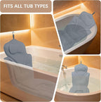 Ergonomic Full Body Bath Pillow - Image 7