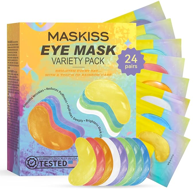 Maskiss Under Eye Patches Variety Pack, Mothers Day Gifts by Maskiss