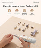 MelodySusie Cordless Pedicure & Manicure Nail Drill Kit, PC760G - Image 2