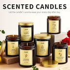 6 Pack 42oz Fall Scented Candles, Soy Wax Candles - Image 4