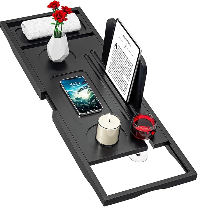 Banlilu Premium Bathtub Caddy Tray by Banlilu