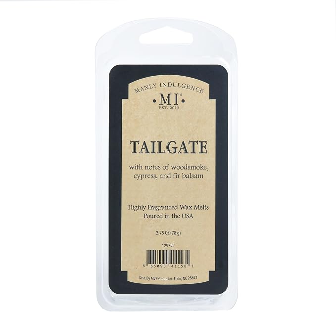Manly Indulgence Tailgate Scented Wax Melts, Wax Melt Warmer Cubes, Long - Image 4