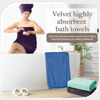 VitalCozy Set of 6 Large Bath Towels - Image 5