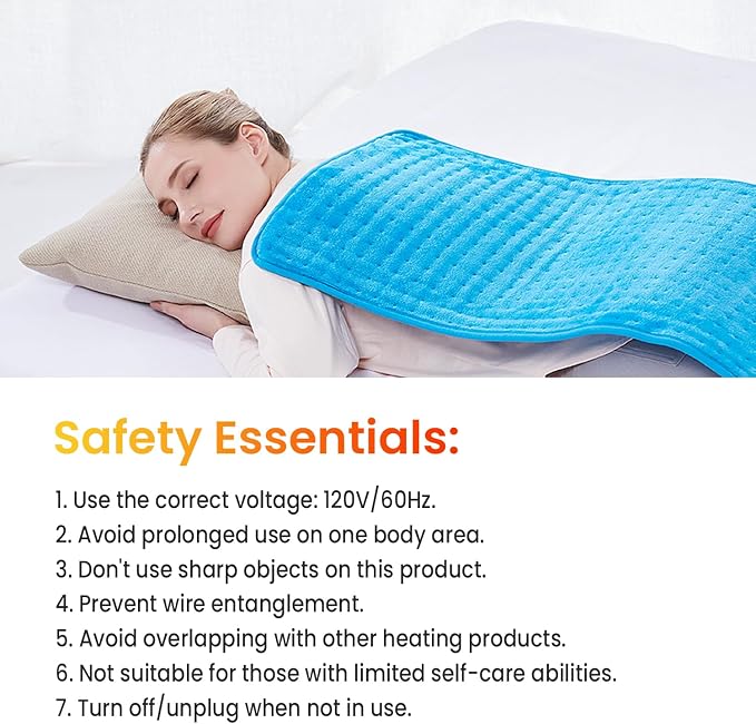 WOOMER Extra Large Heating Pad, Heat Pad - Image 7