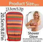 3Pcs Exfoliating Gloves, Exfoliating Glove - Image 2