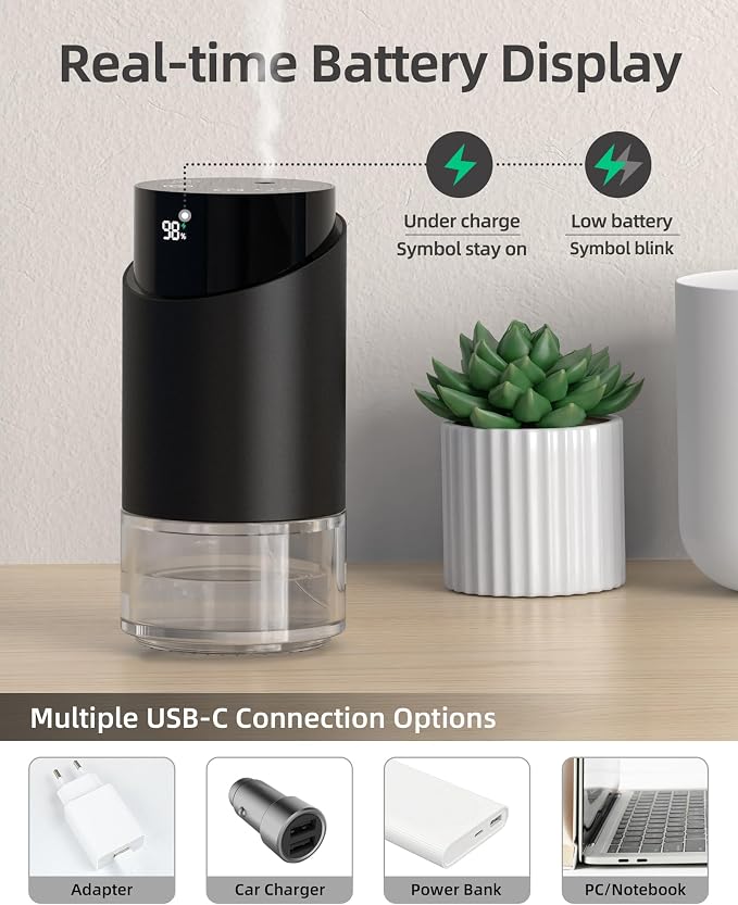 Waterless Essential Oil Diffuser Aromatherapy Scent Diffusers - Image 4