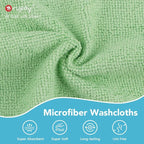 Orighty Washcloths Towels Set 10 Pack, Highly Absorbent and Soft Feel - Image 4