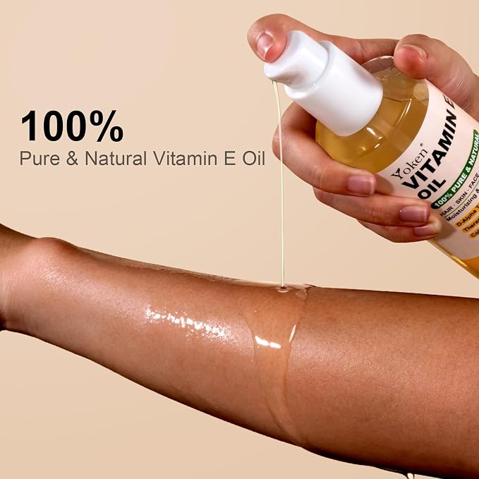 Yoken Vitamin E Oil 8 Oz Vitamin E oil - Image 2