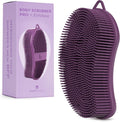 MainBasics Silicone Body Scrubber Dual-Sided Shower Loofah and Exfoliator by MainBasics