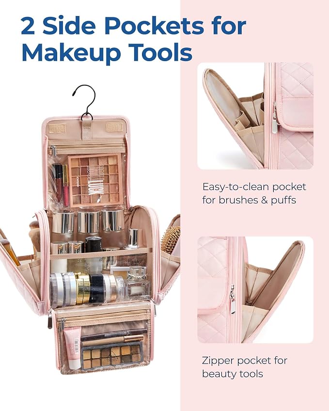 BAGSMART Makeup Bag for Women - Image 7