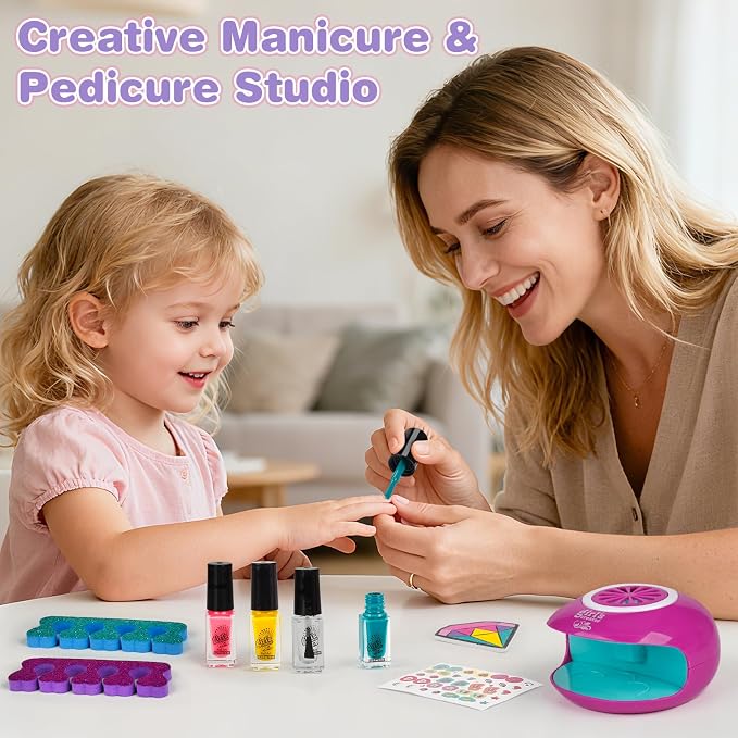 Dreamon Kids Foot Spa & Nail Kit Set - Image 5