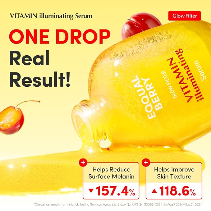 EQQUALBERRY Vitamin Illuminating Serum | Niacinamide 4% + Brightening Vitamin C - Image 2