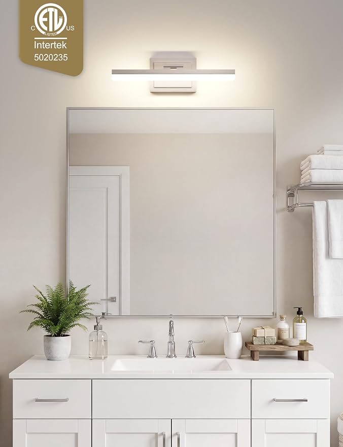 VOLISUN Modern Bathroom Vanity Light 15.7 inch, 20W Dimmable 5CCT Led Bathroom - Image 2