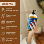 Lymphatic Drainage Massage Oil for Massage Therapy 8 fl oz - Image 2